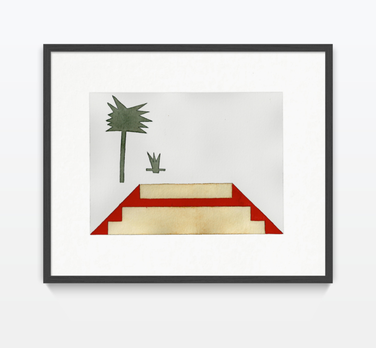 Bucher patricia o t watercolor palm cahiers dartistes pro helvetia